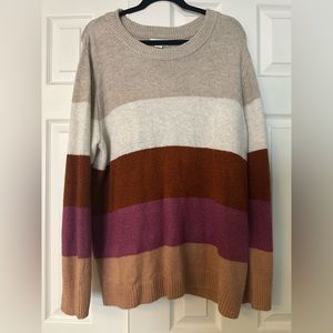 Ava & Viv Colorblock Cozy Sweater